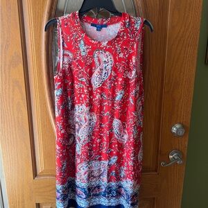 Apt. 9 Red Floral Dress